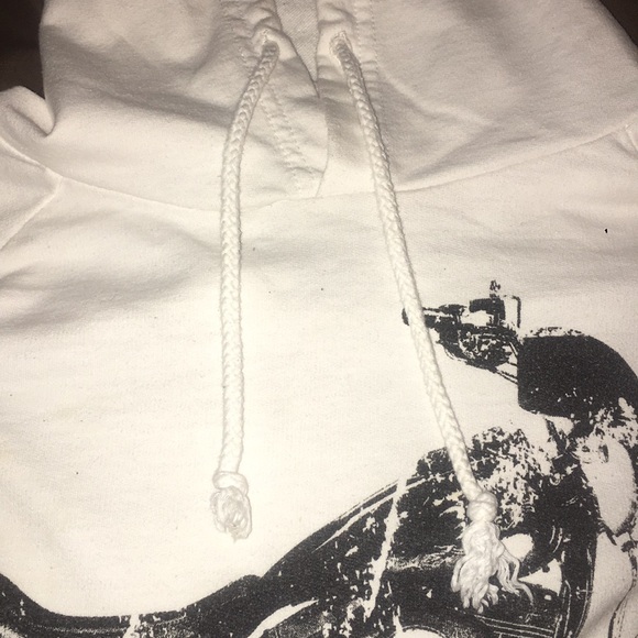 cropped long sleeve hoodie - Picture 3 of 3